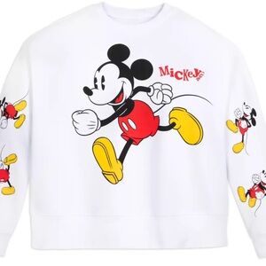 Disney Mickey Mouse White Sweater